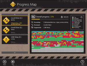 Auslogics Disk Defrag Touch: A Touch-Friendly Defrag Tool